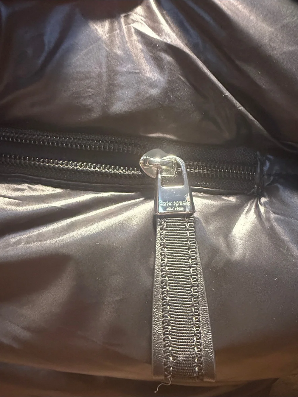 kate spade Black Puffer Shoulder Bag